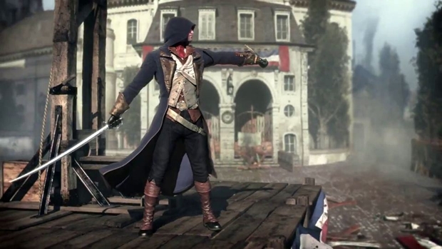 In Assassin’s Creed: Unity you lead a young Frenchman, Arno Dorian who joins the ranks of the assassins while his love interest, Elise de La Serre becomes a Templar.